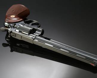 Colt Python .357 Magnum Revolver 8in Barrel Cat. I3680W Blue