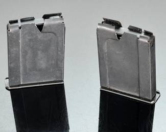Lot of 2 Winchester Model 43 22 Hornet Magazines 632M