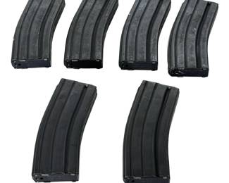 Lot of 6 .223 REM/5.56x45 30 Round Magazines DSL Sanchez