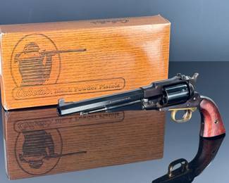 Pietta 1858 Remington Army Steel Target .44 Cal Black Powder Revolver RGT44 Cabela's