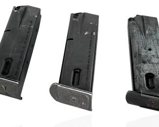 Lot of 3 M9 9mm Magazines