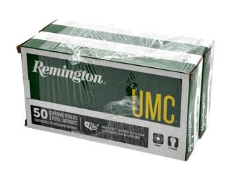 100 Rounds Remington .40 S&W UMC Ammo 180 Gr FMJ Ammunition