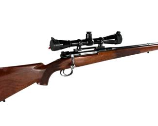 C.W. Olson G.33/40 Mauser 7x57 7mm Bolt Action Rifle with Leupold Scope