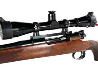 C.W. Olson G.33/40 Mauser 7x57 7mm Bolt Action Rifle with Leupold Scope