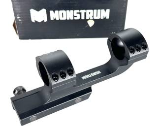 Monstrum Offset Cantilever Dual Ring Scope Mount ZR254-B in Box