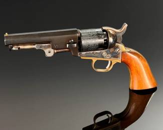 1968 EIG Marco 1848 Baby Dragoon .31 Caliber Black Powder Revolver Italy