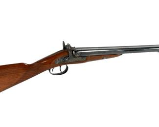 Navy Arms Co. Pietta 12GA Percussion Double Bbl. Shotgun Black Powder Armi F. Lli Pietta Gussago BS FAP Muzzleloading