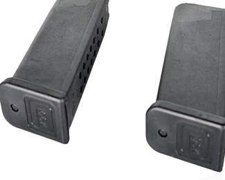 Lot of 2 OEM Glock 9mm Magazines