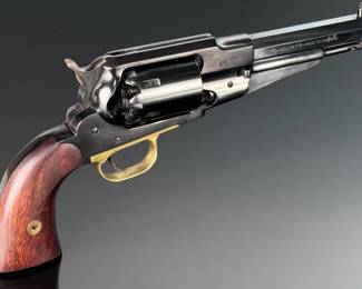 Pietta 1858 Remington New Army Steel Sheriff .44 Cal Black Powder Revolver RGASH44 Cabela's