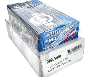 100 Rounds 380 Auto Ammunition