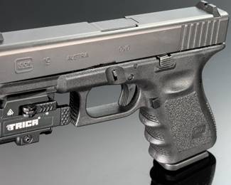 Glock Model 19 Gen 3 Compact 9mm Pistol w/ TRICA T2L Light 4in Barrel G19 Gen3 9x19mm