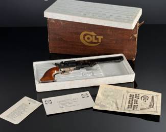 Colt 1851 Navy 2nd Generation .36 Percussion Revolver 1976 reissue