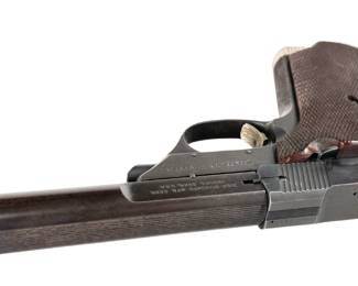 1974 High Standard Supermatic Citation Military .22 LR Pistol 5.5in Barrel Hi-Standard