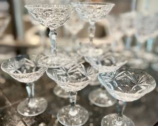 Nachtmann Bleirkristall crystal wine glasses, cordials, whiskey glasses, and more from Bavaria/Germany