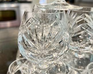 Nachtmann Bleirkristall crystal wine glasses, cordials, whiskey glasses, and more from Bavaria/Germany