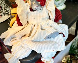 Holiday Christmas Mrs. Claus cat