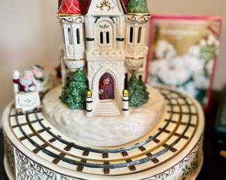 Lenox Holiday Roller Coaster Music Box