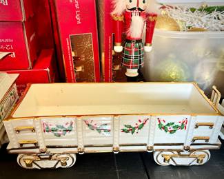 Lenox Holiday Junction 3-piece train set