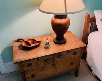 Primitive side table