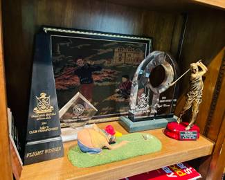 Golf trophoes