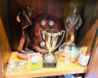 Golf accessories and decor