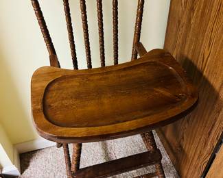 Antique high chair