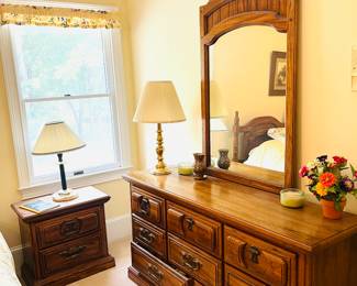 American Drew dresser with mirror