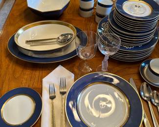 Renaissance by Fitz and Floyd dishes 