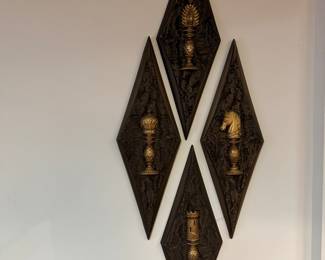 Burlwood Products Co. chess wall decor