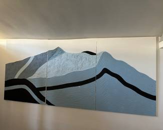 triptych of Aspen Highlands Mountain