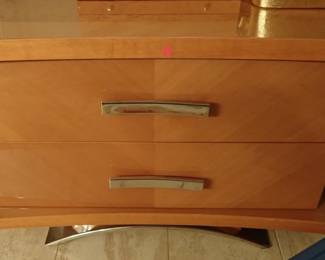 CHERRY 2 DRAWER STAND
