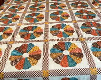 Printed quilt top 