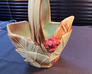 McCoy pottery  basket 
