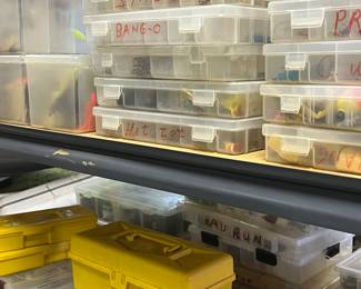 All boxed fishing lures 