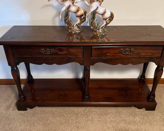 Cherry sofa table 