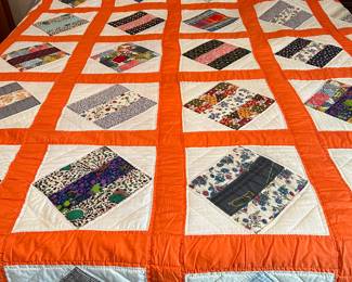 Hand stitched quilt 