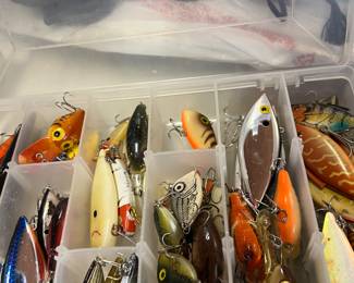 Various fishing plugs 