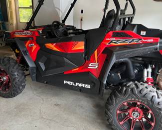 2017 Polaris Razor RZR 1000S 
725 miles. 72 hours 