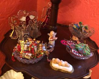 Vintage Hummels & Christmas Ornaments 