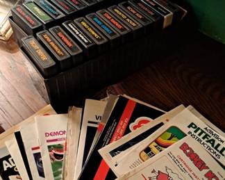 Atari Game Cartridges 