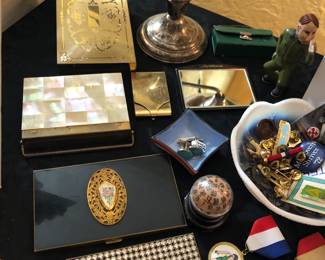 Vintage Cosmetic Compact Clutches 