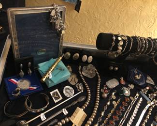 Sterling Cuff Bracelets & Charm Bracelets 