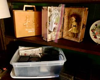 Vintage Ginny Doll & Case 