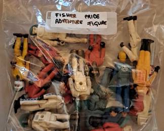 Vintage Fisher Price Adventure Figures