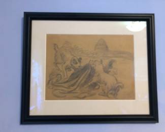 Vintage Drawings & Sketches 