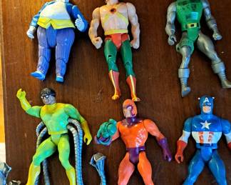 Vintage Marvel Action Figures 