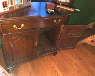 Vintage Bar Cabinet 
