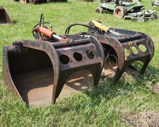 Skid Steer Grapple Bucket
