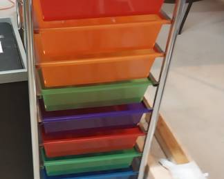 Cart for sewing items or craft items