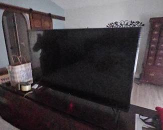 The largest of the televisions